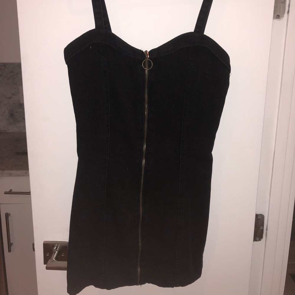Black Denim Dress